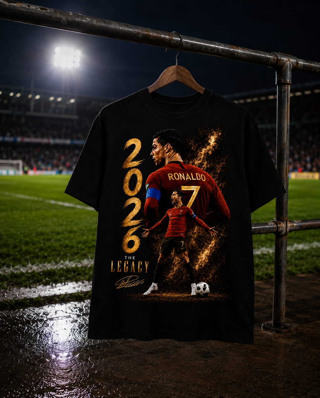 Legacy 2026 Premium Graphic Tee – Black