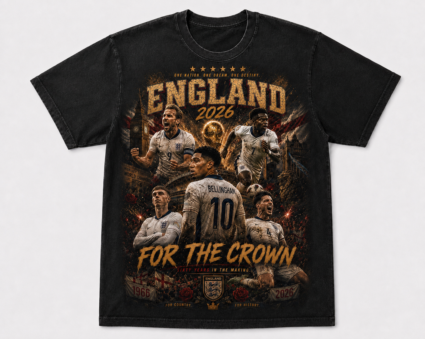 England 2026 - It’s Coming Home - Vintage Tee