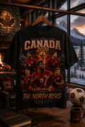 Canada 2026 “The North Rises” Vintage Football Tee