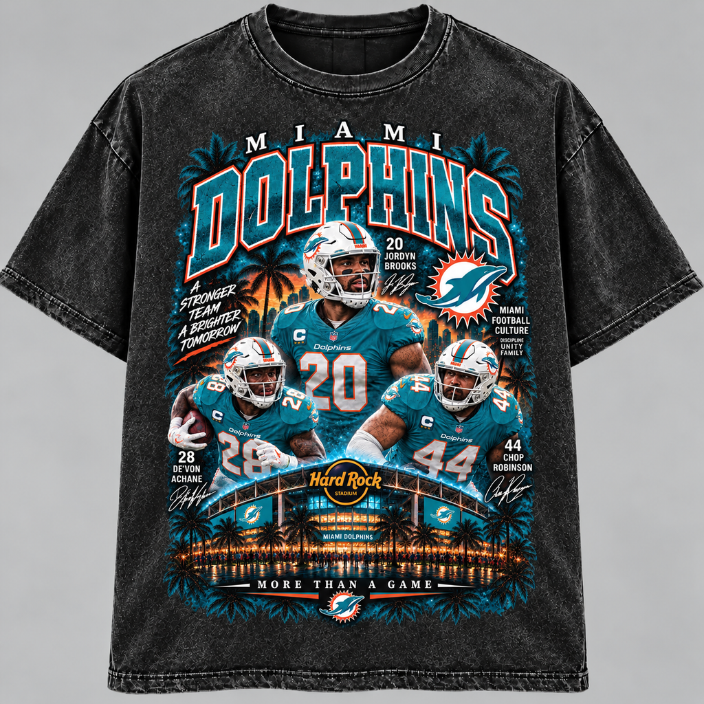 Miami More Than a Game Vintage Football Tee