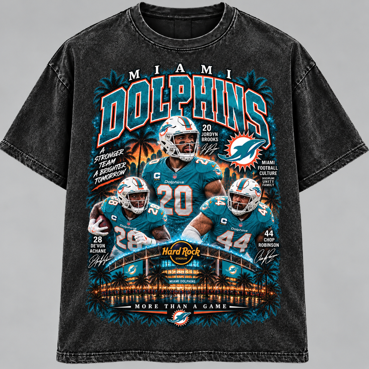 Miami More Than a Game Vintage Football Tee