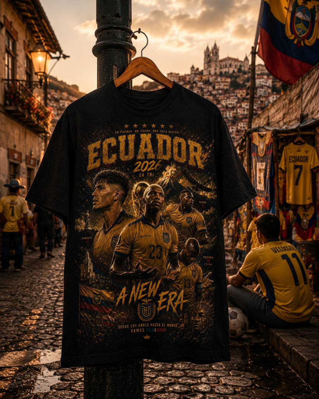 Ecuador 2026 “A New Era” Vintage Graphic Tee
