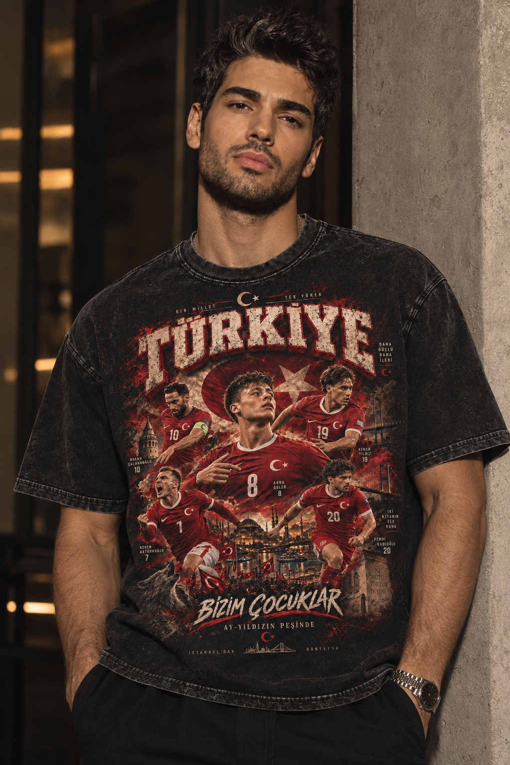 Türkiye — Bizim Çocuklar Vintage Oversized Tee