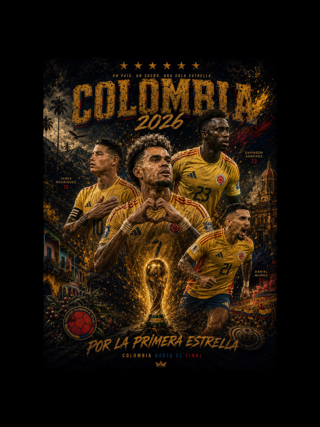 Columbia 2026 "Por La Primera Estrella" Vintage Graphic Tee