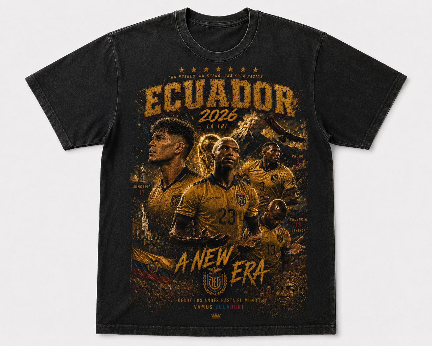 Ecuador 2026 “A New Era” Vintage Graphic Tee