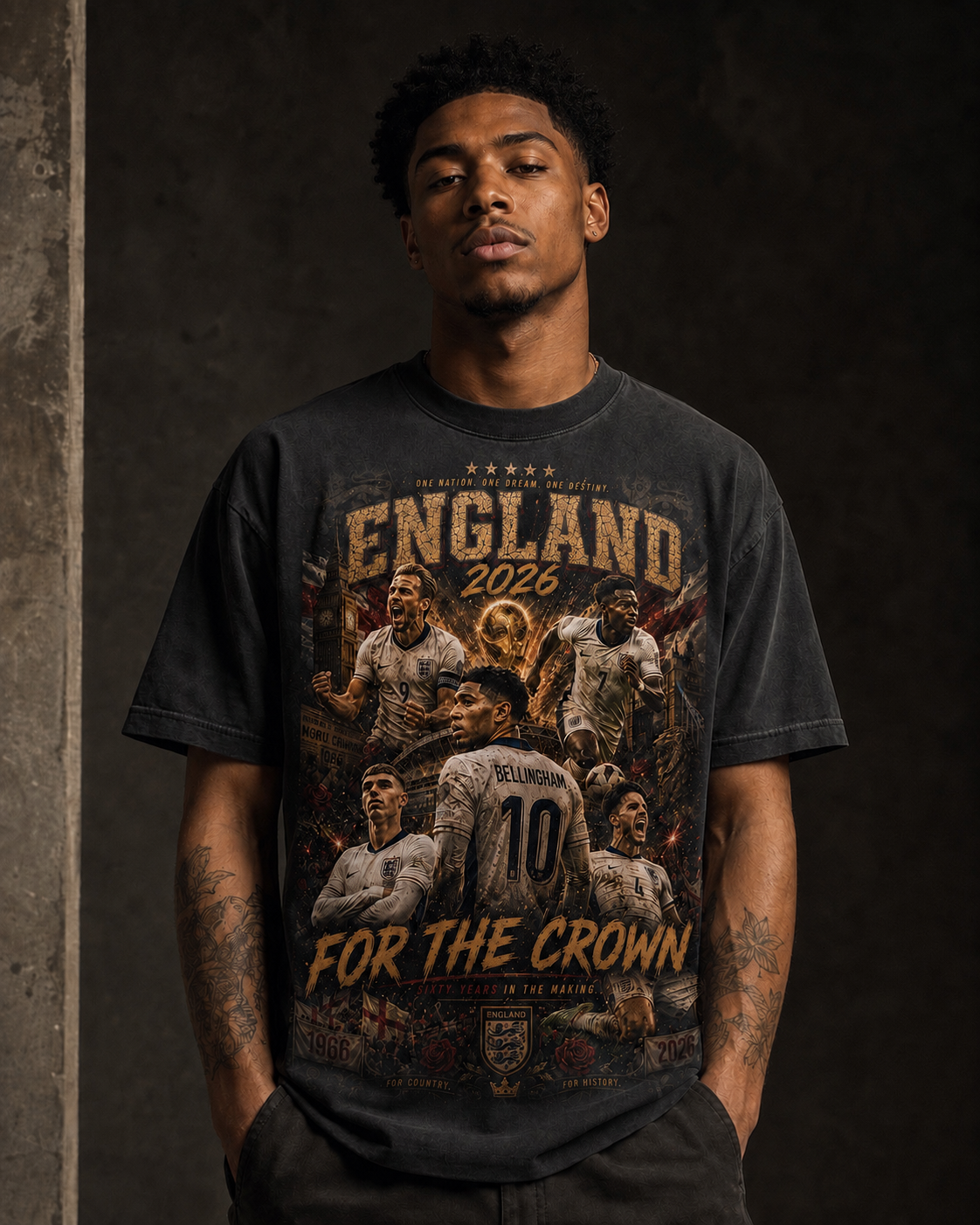 England 2026 - It’s Coming Home - Vintage Tee