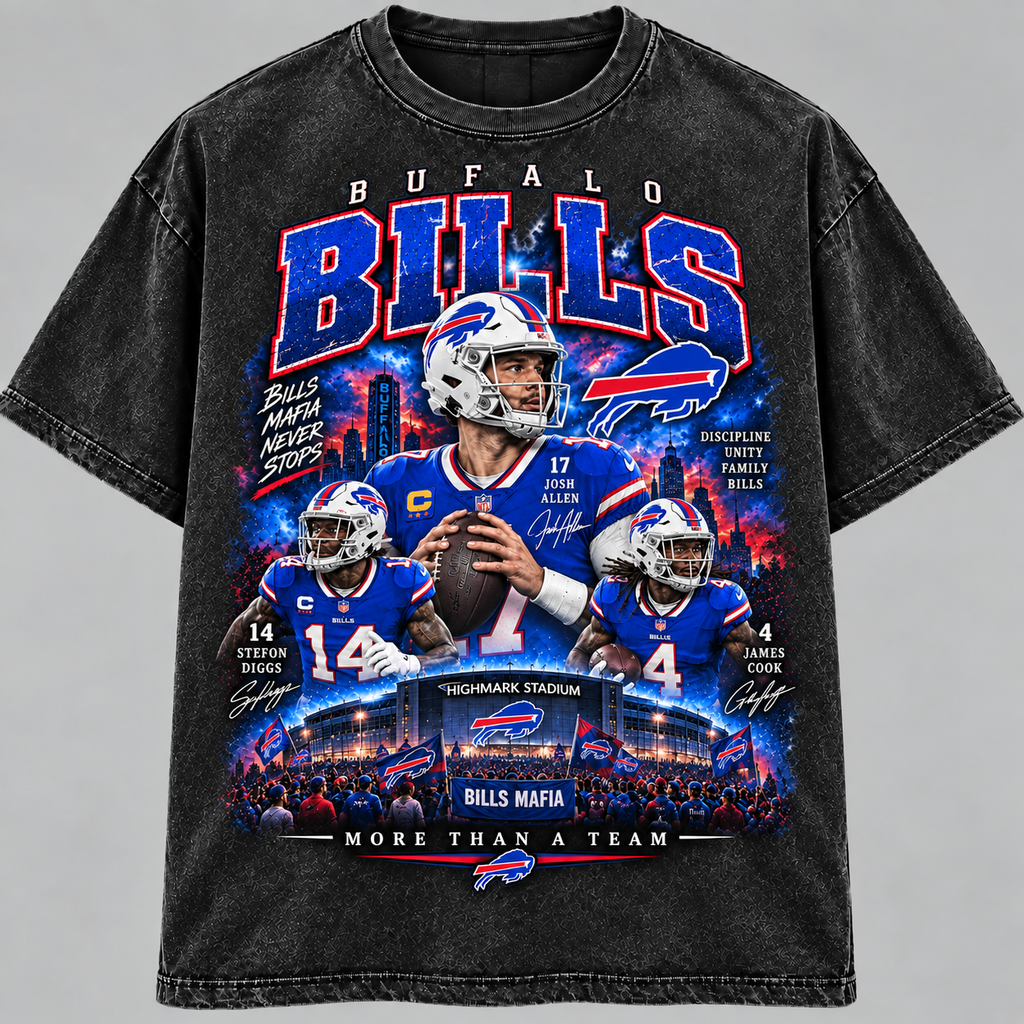 Buffalo More Than a Team Vintage Football Tee