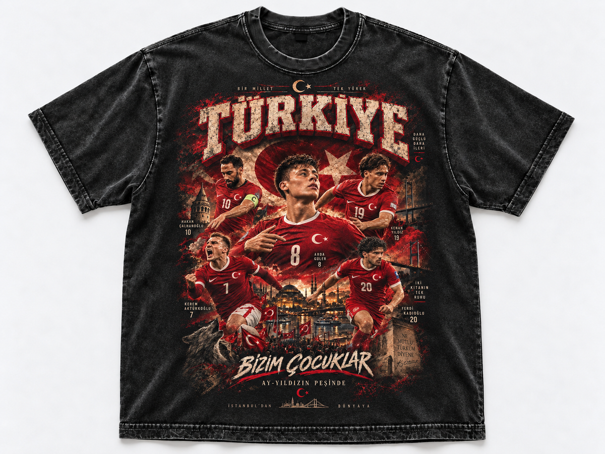 Türkiye — Bizim Çocuklar Vintage Oversized Tee