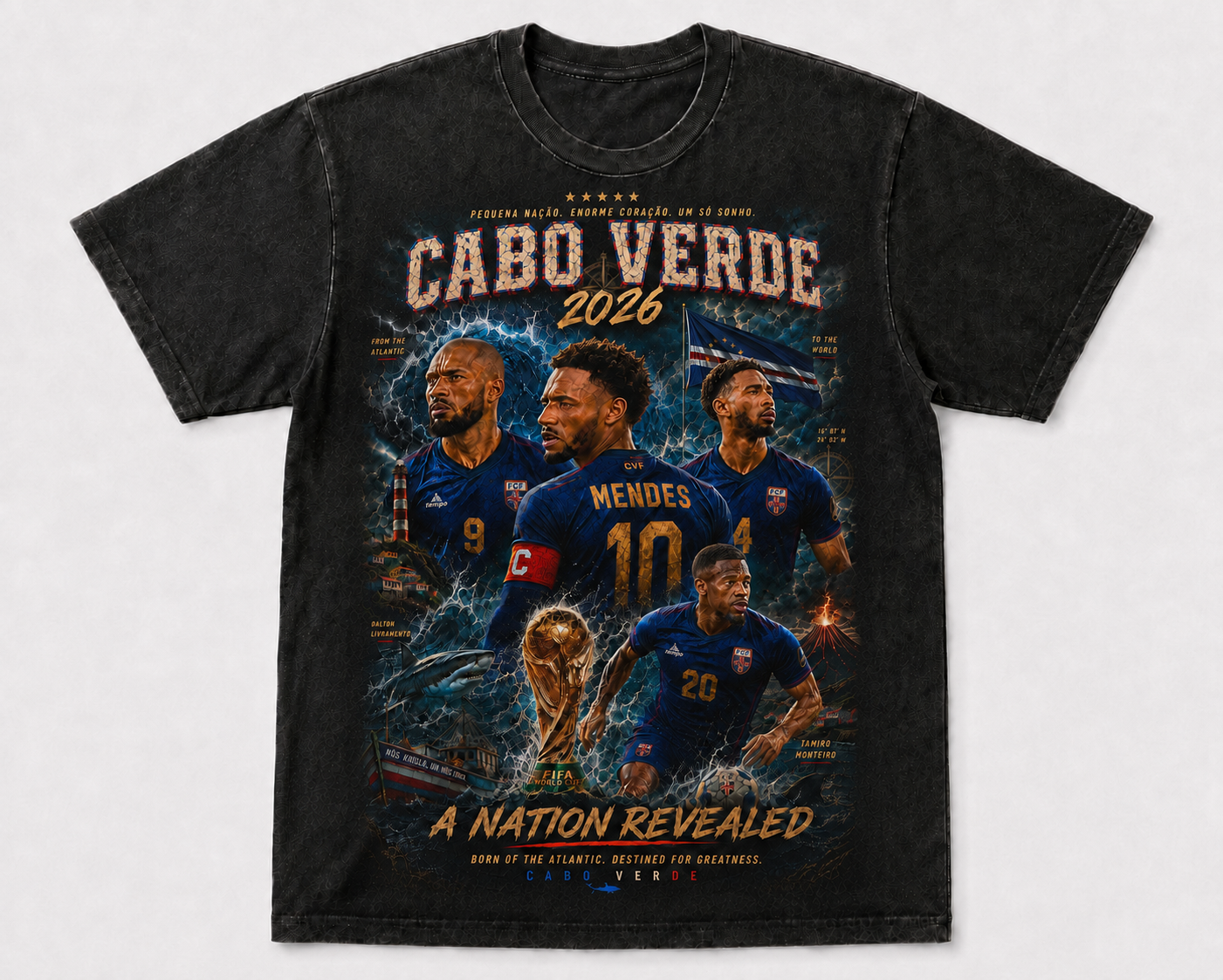 Cabo Verde 2026 - A New Nation Revealed - Vintage Tee