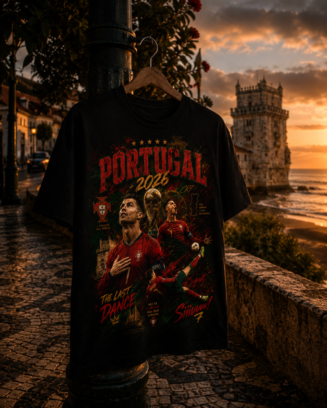Portugal 2026 "The Last Dance" Vintage Graphic Tee