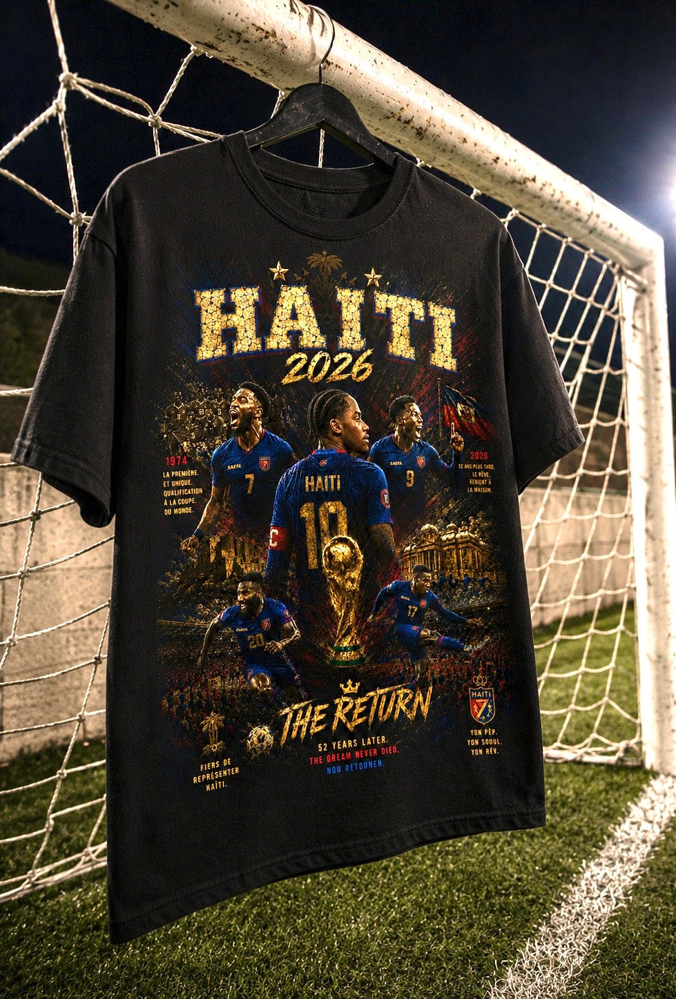 Haiti 2026 "The Return" Vintage Graphic Tee