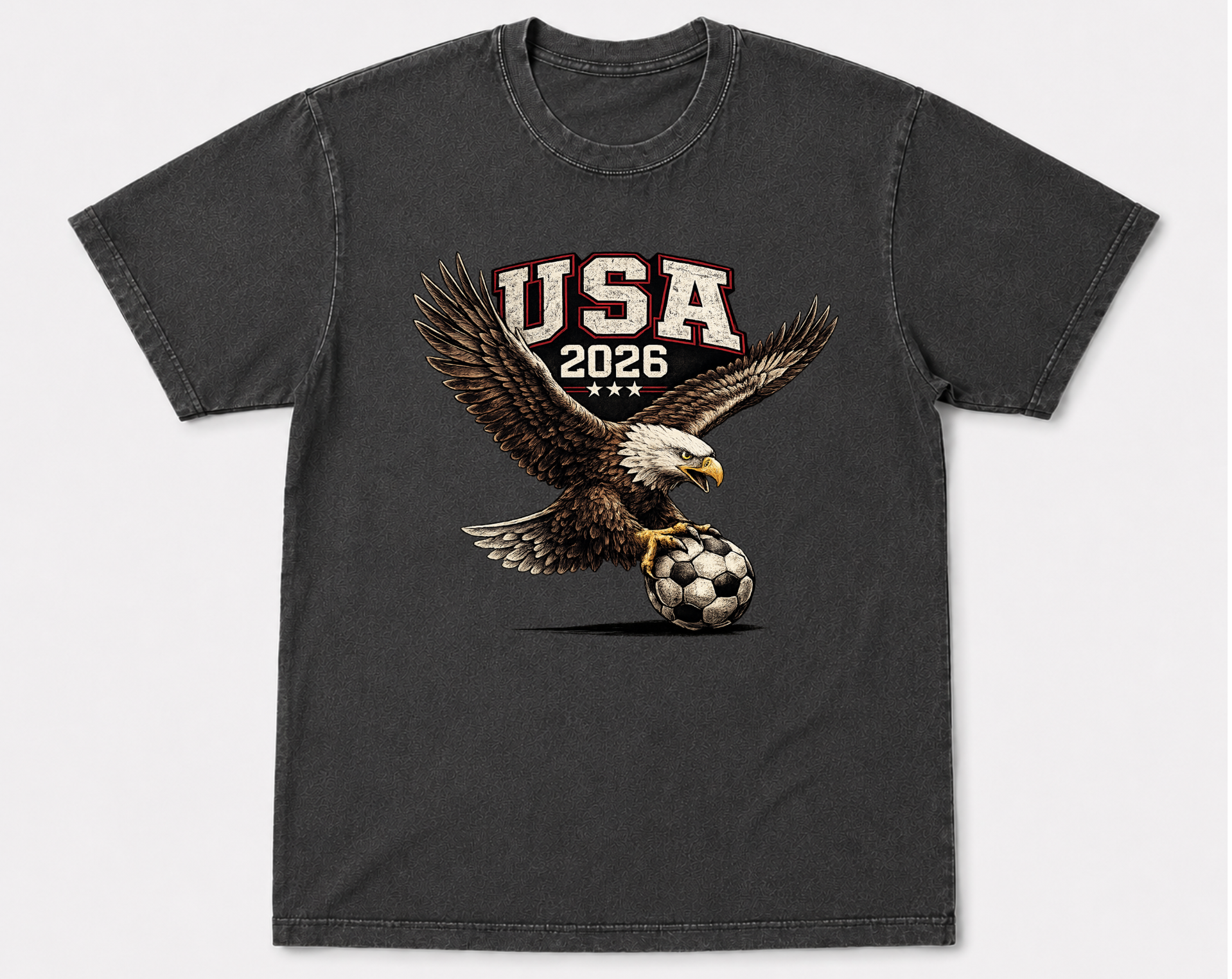 USA 2026 Vintage Eagle Soccer Tee