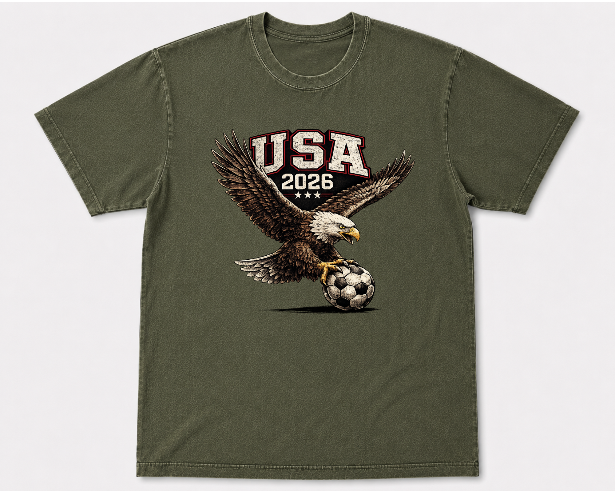 USA 2026 Vintage Eagle Soccer Tee
