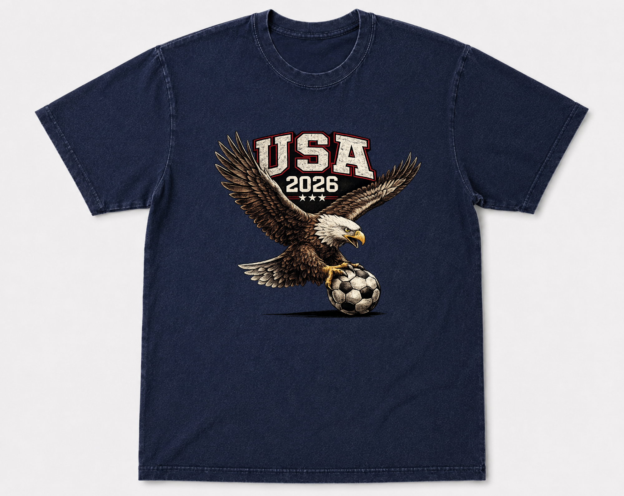 USA 2026 Vintage Eagle Soccer Tee
