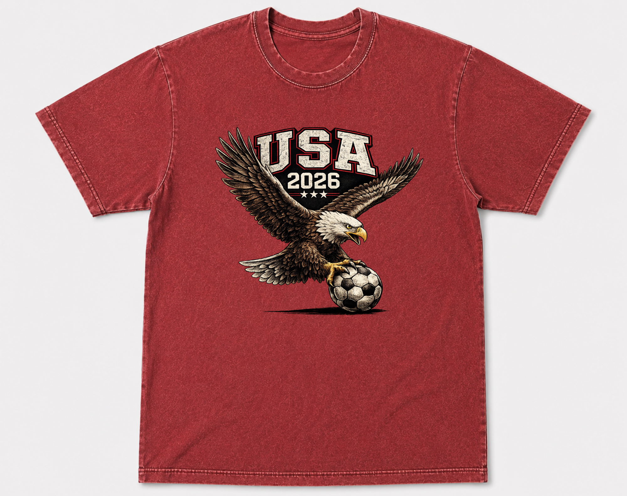 USA 2026 Vintage Eagle Soccer Tee