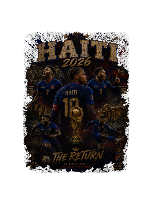 Haiti 2026 "The Return" Vintage Graphic Tee