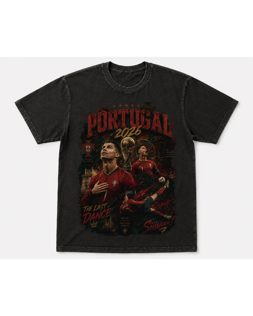 Portugal 2026 "The Last Dance" Vintage Graphic Tee