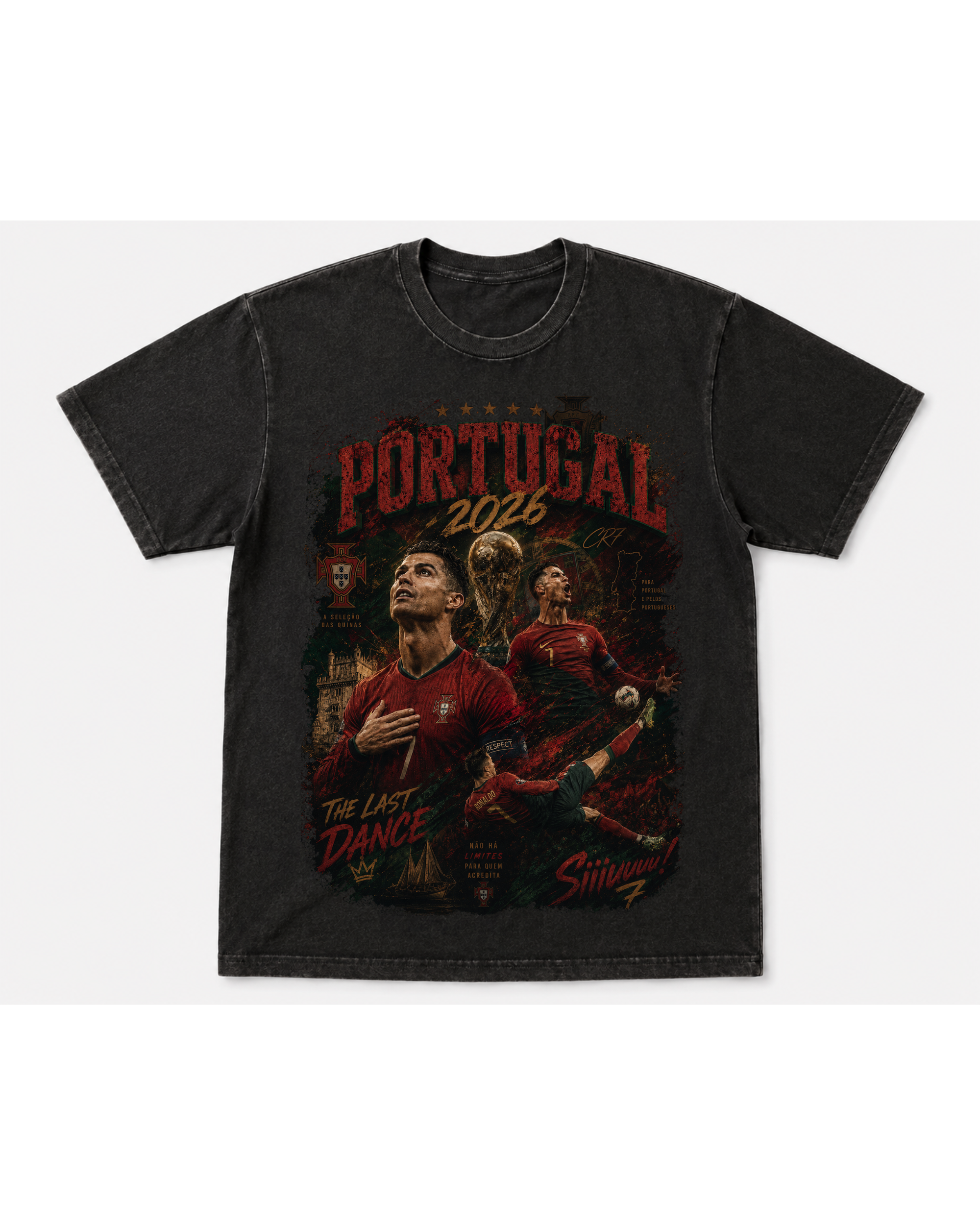 Portugal 2026 "The Last Dance" Vintage Graphic Tee