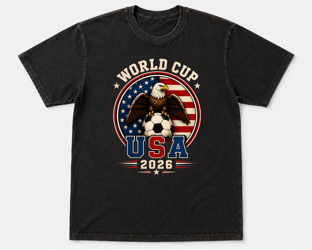 Vintage USA World Cup 2026 Soccer Tee