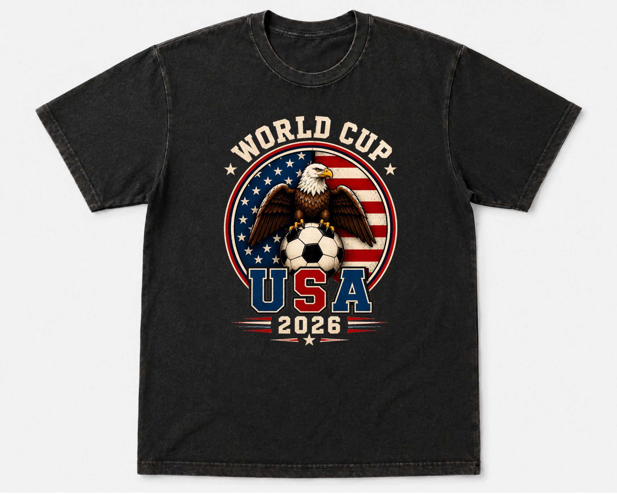 Vintage USA World Cup 2026 Soccer Tee