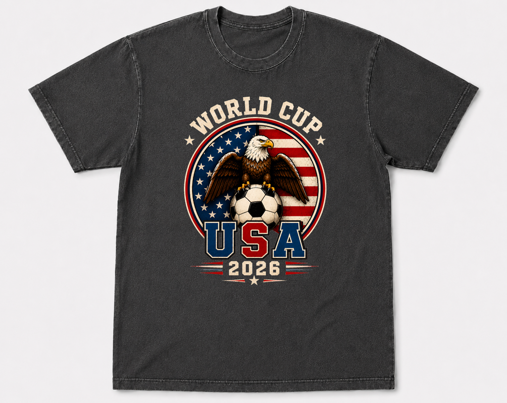 Vintage USA World Cup 2026 Soccer Tee
