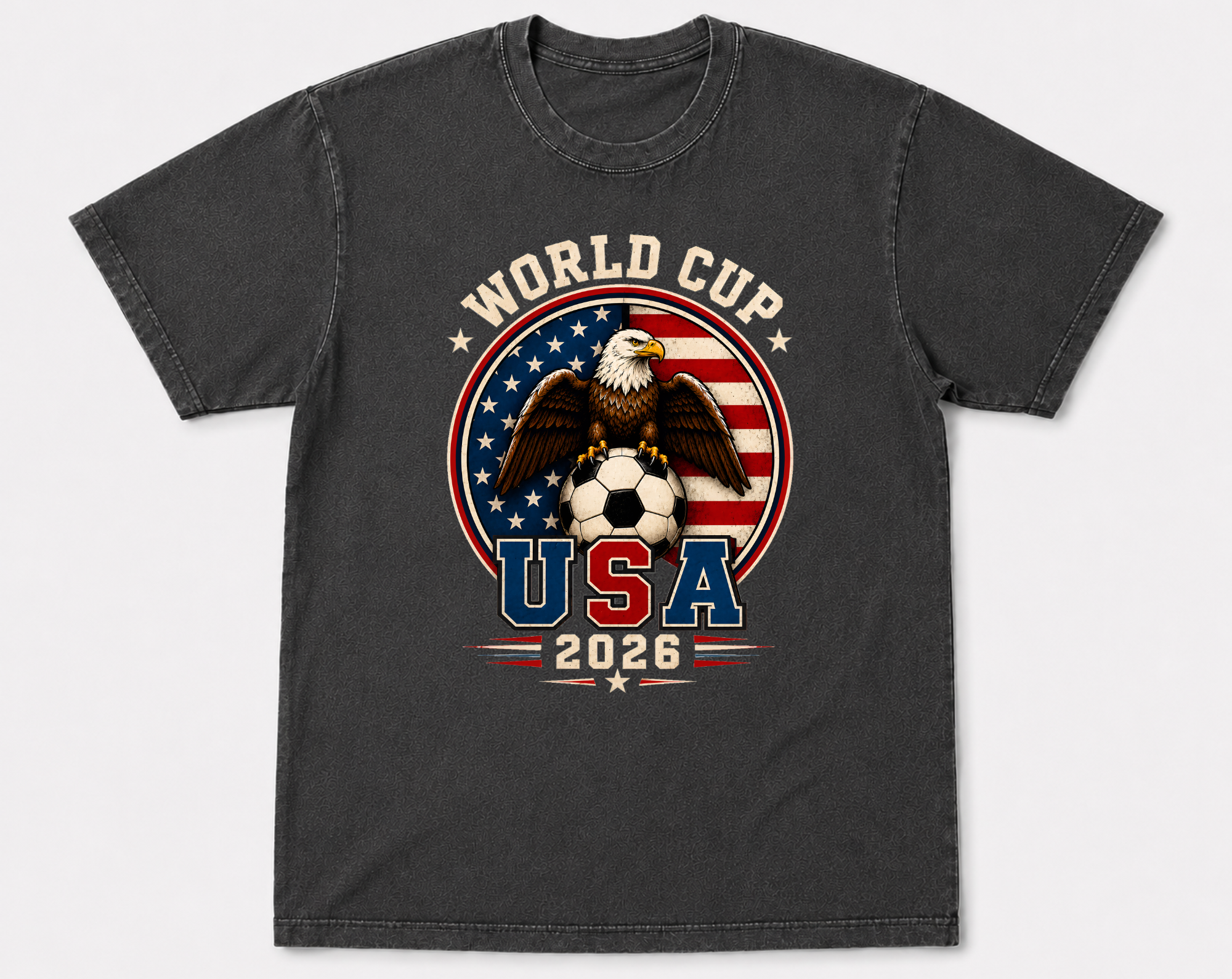 Vintage USA World Cup 2026 Soccer Tee