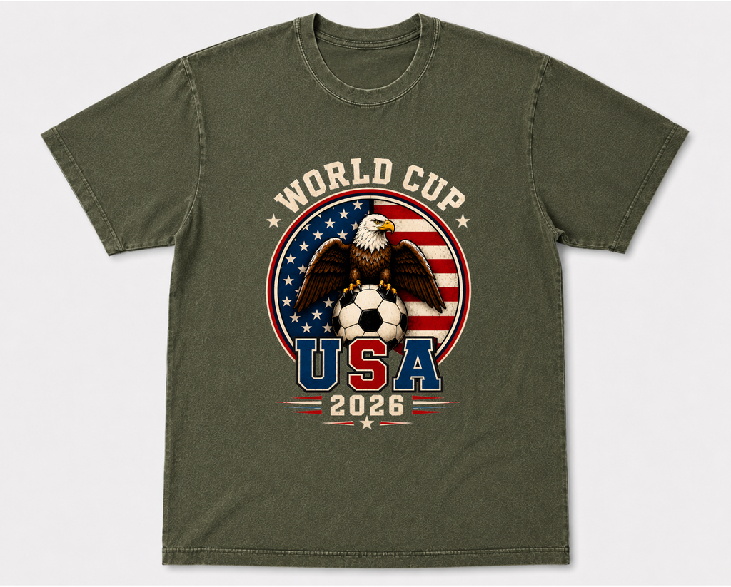 Vintage USA World Cup 2026 Soccer Tee