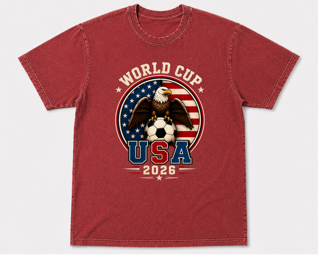 Vintage USA World Cup 2026 Soccer Tee