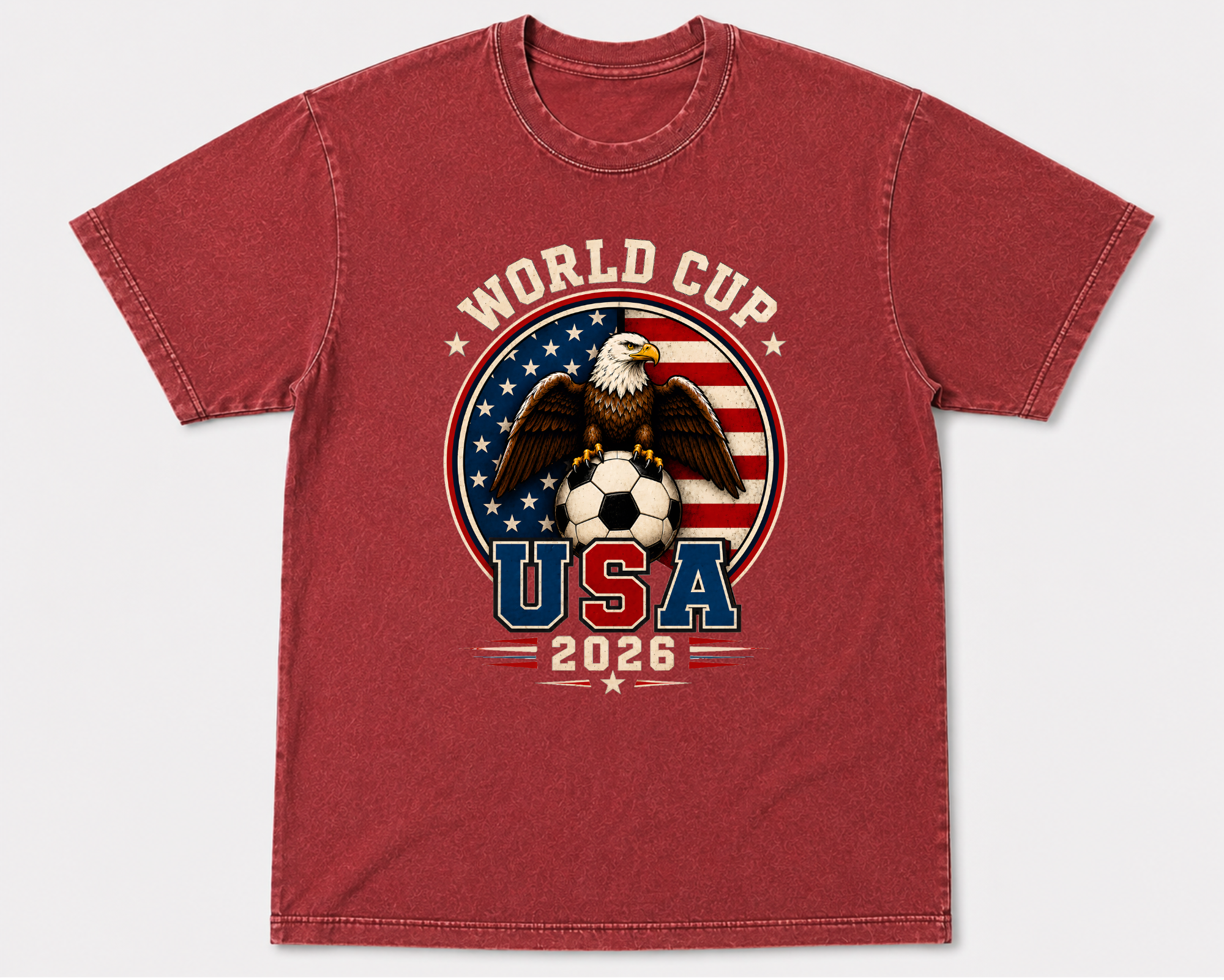 Vintage USA World Cup 2026 Soccer Tee