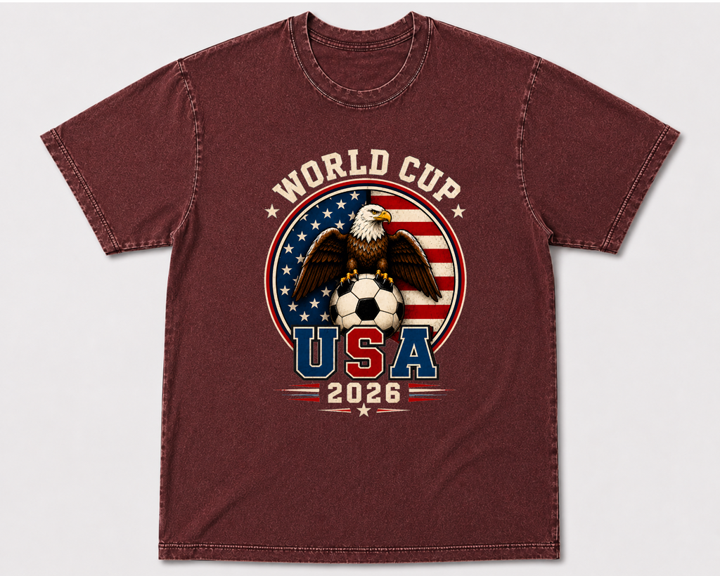Vintage USA World Cup 2026 Soccer Tee