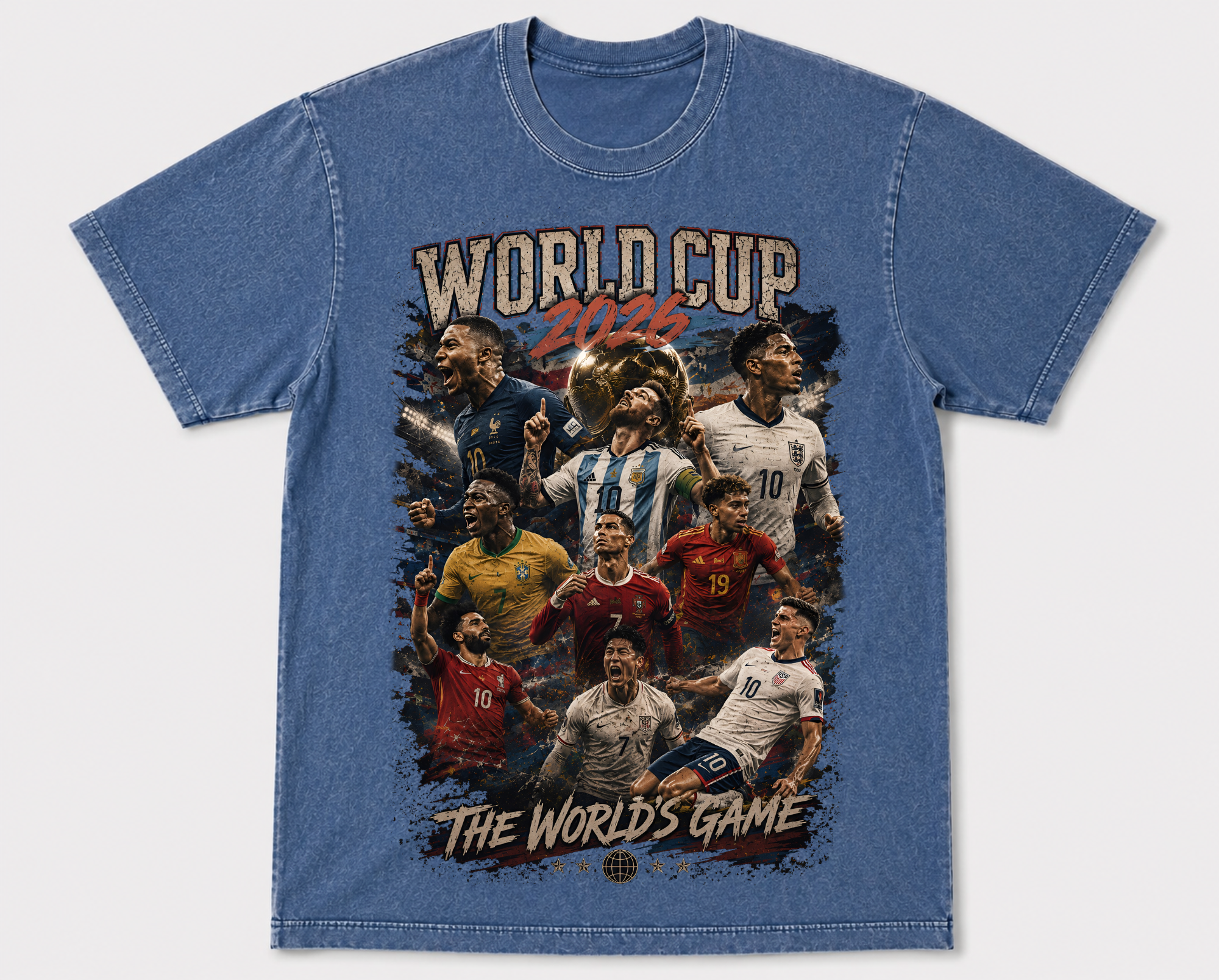 The World's Game 2026 Vintage Graphic Tee