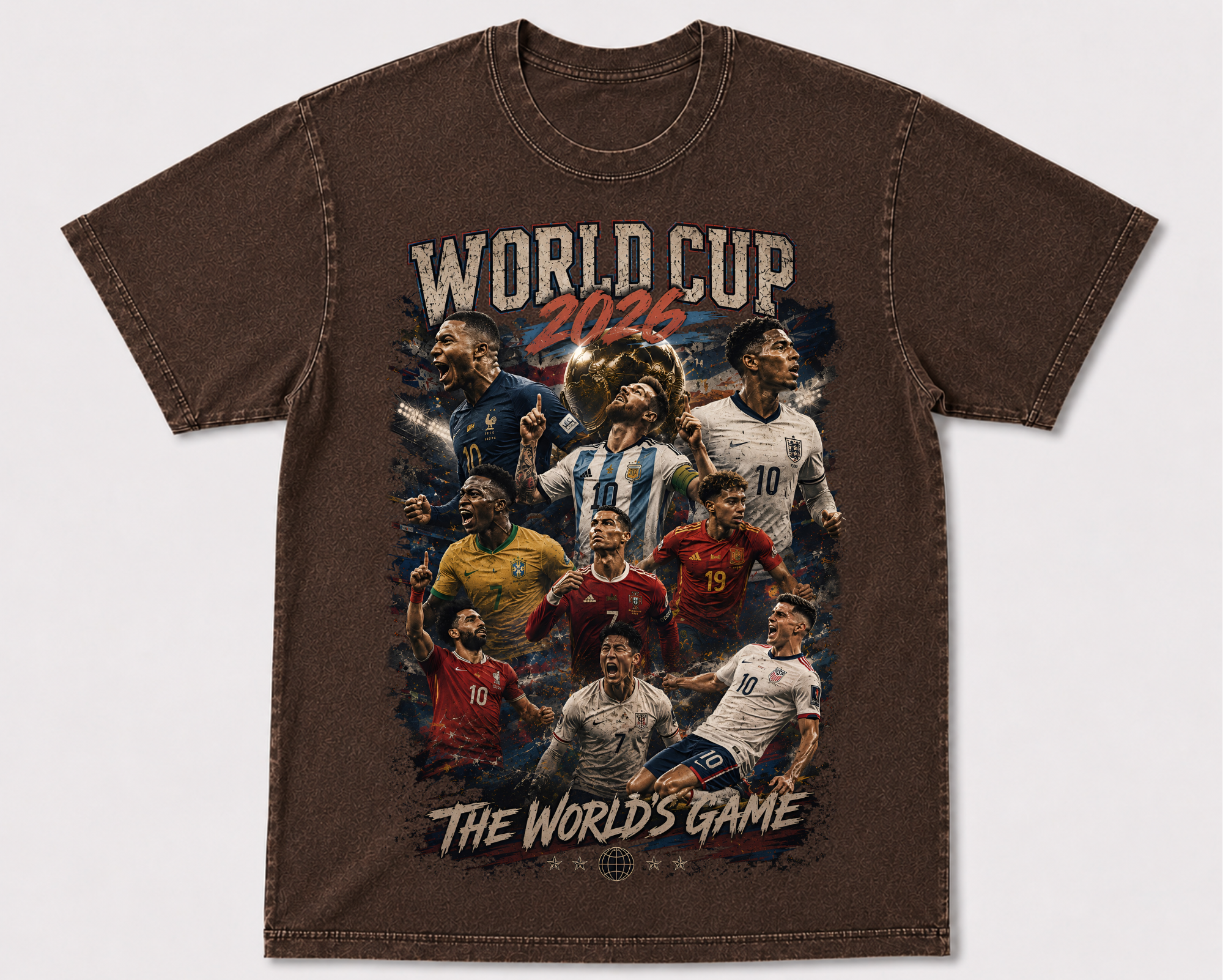 The World's Game 2026 Vintage Graphic Tee