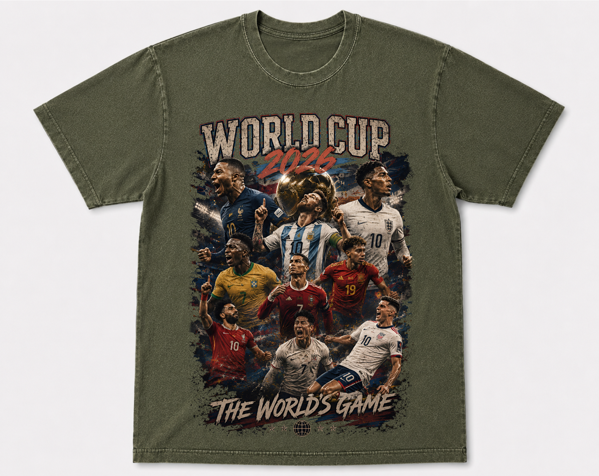 The World's Game 2026 Vintage Graphic Tee