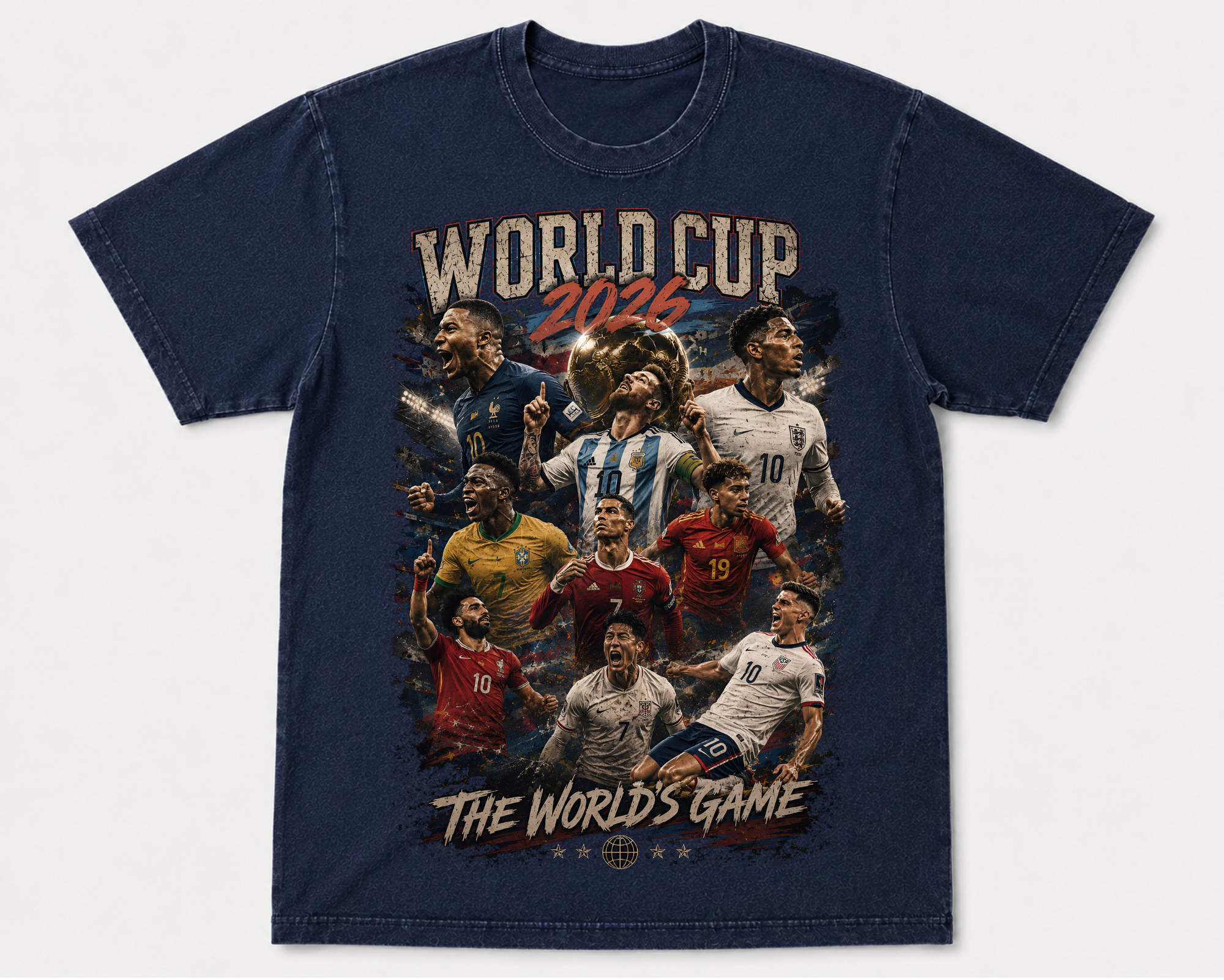 The World's Game 2026 Vintage Graphic Tee