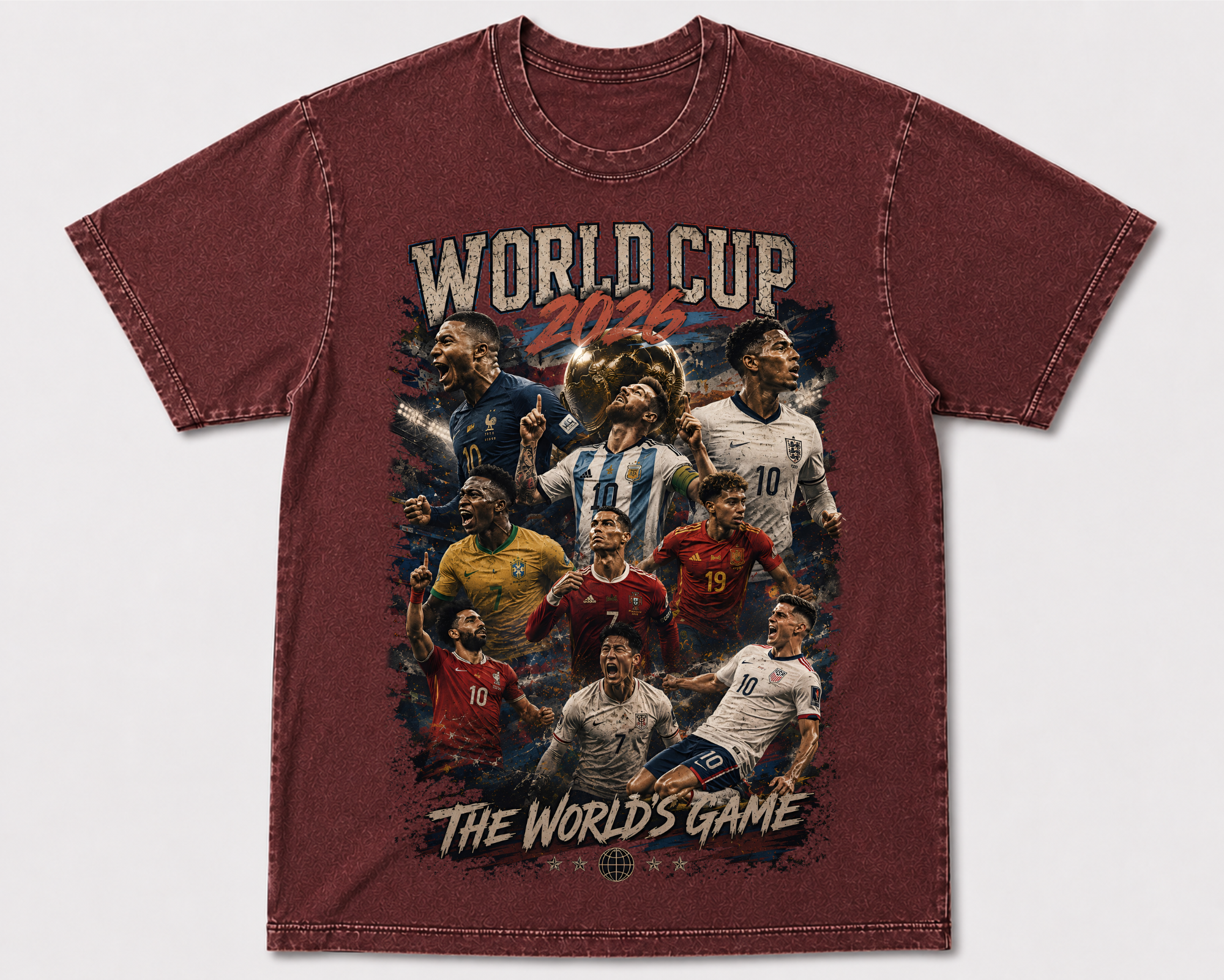 The World's Game 2026 Vintage Graphic Tee